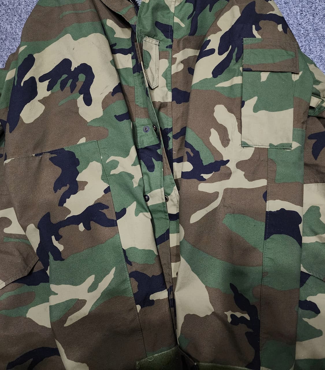 미군 ECWCS 우드랜드 1세대 고어텍스 자켓 XL 상품이미지7