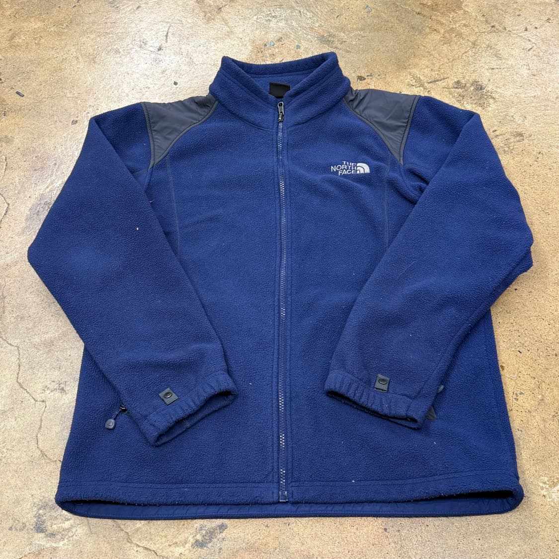 [정품/100] 노스페이스 네이비 후리스 집업 b15 상품이미지2