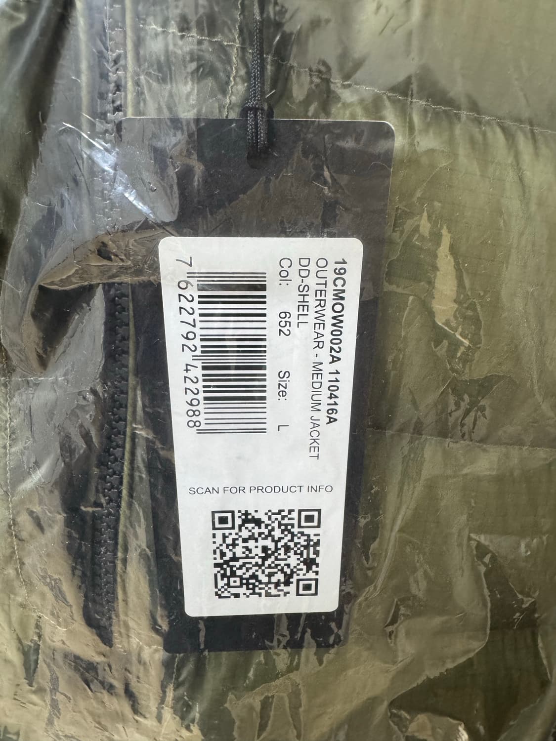 (새상품) [L] CP컴퍼니 디디쉘 렌즈 다운 패딩 상품이미지2