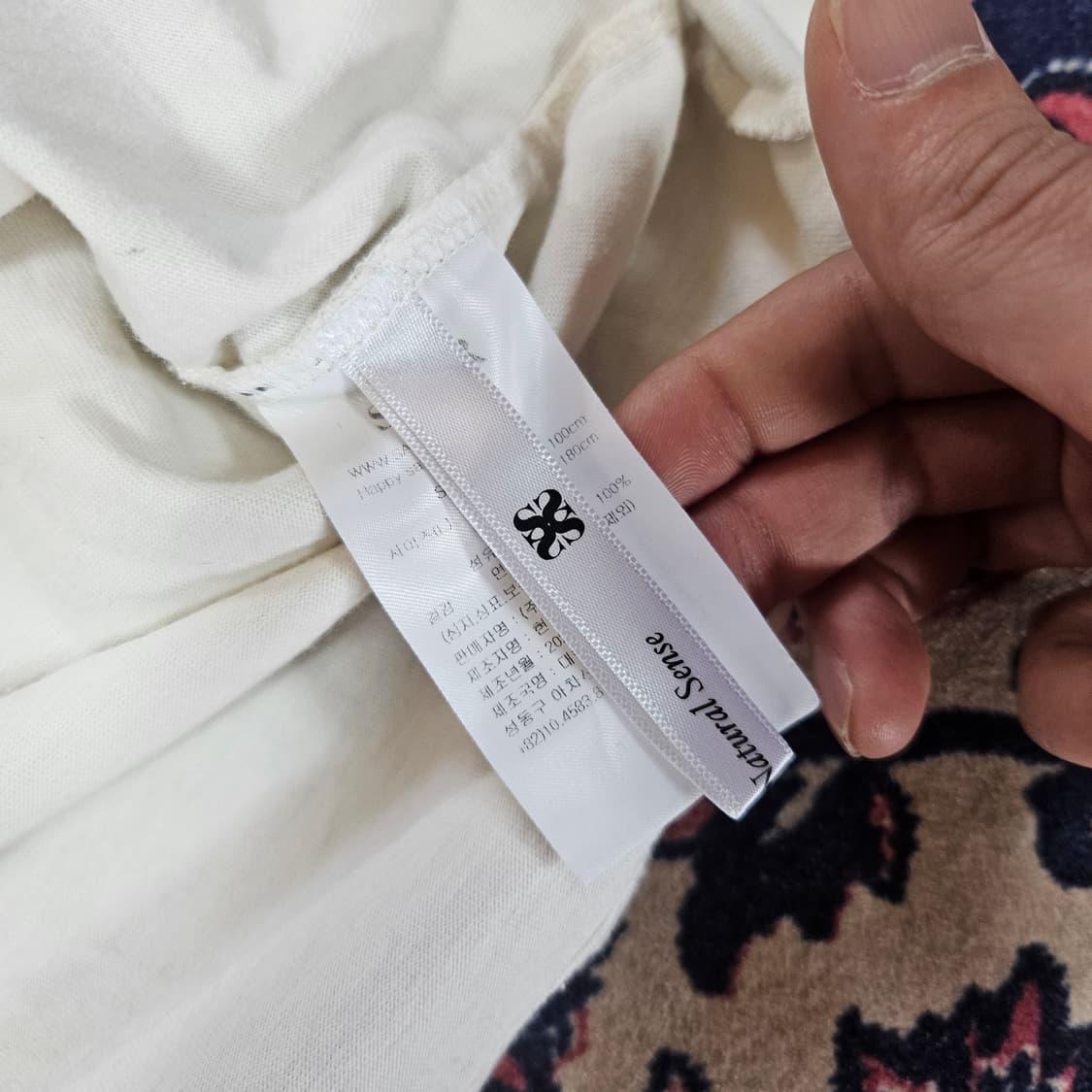 세터(SATUR) 23ss 레트로 무드 그래픽 반팔 티셔츠 L size 상품이미지4