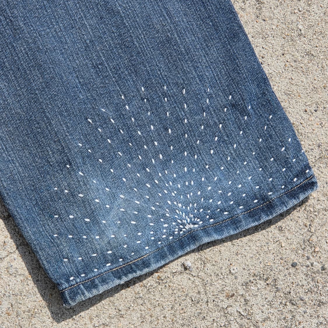 S.O/ 사시코 자수 커스텀 팬츠 상품이미지5