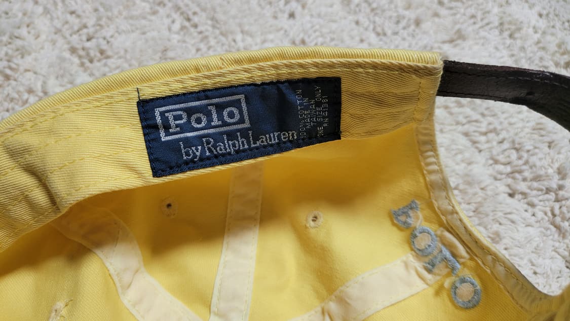 폴로 옐로우 캡 상품이미지6