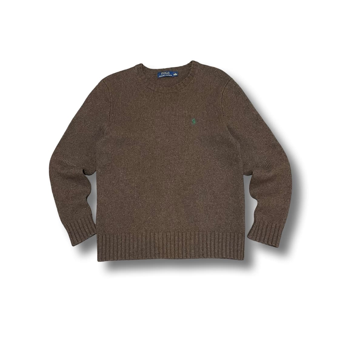[M] 폴로 랄프로렌 브라운 울 앙고라 니트 스웨터 상품이미지1
