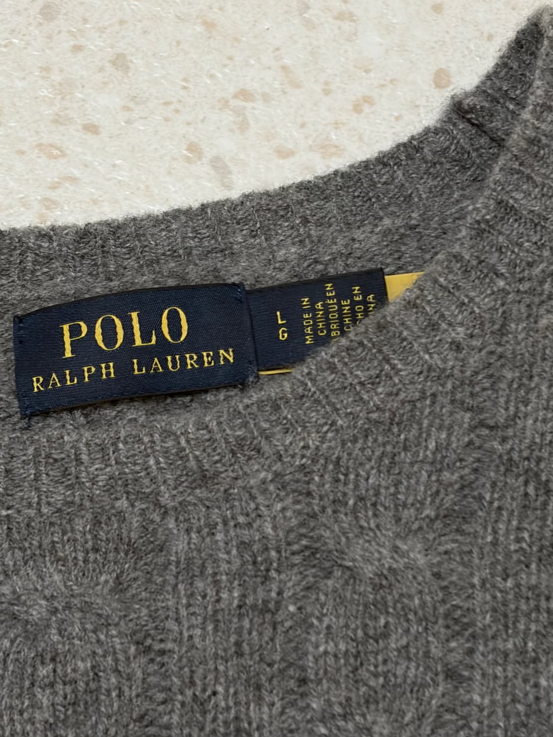 여성 폴로 울 니트 L 사이즈 상태 최상 🖤🩶 상품이미지2