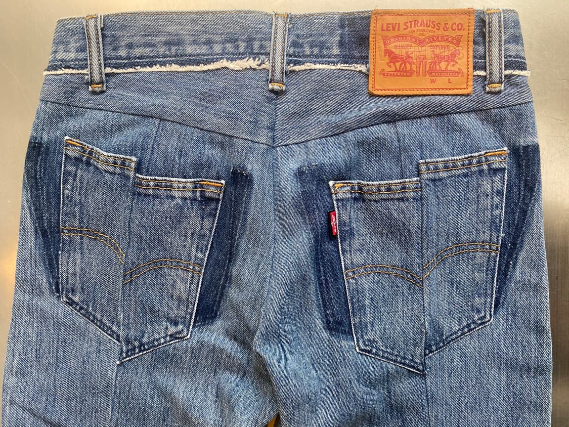 베트멍 리바이스 리워크 데님진 옴므 S 상품이미지6