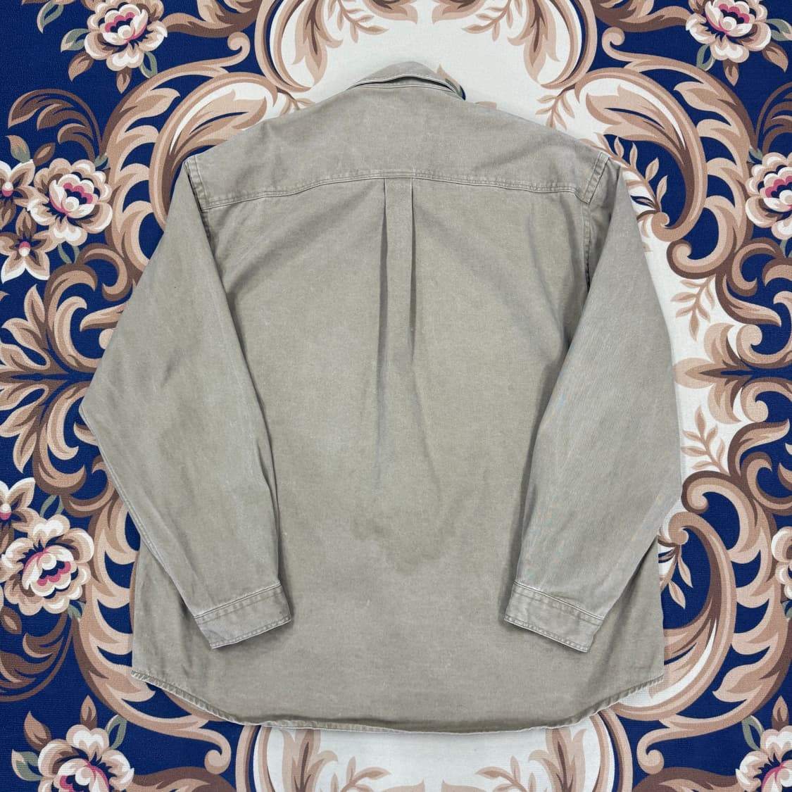 (L)프리즘 웍스 Frismworks 페이디트 코튼 트러커 셔츠(카키) 상품이미지5