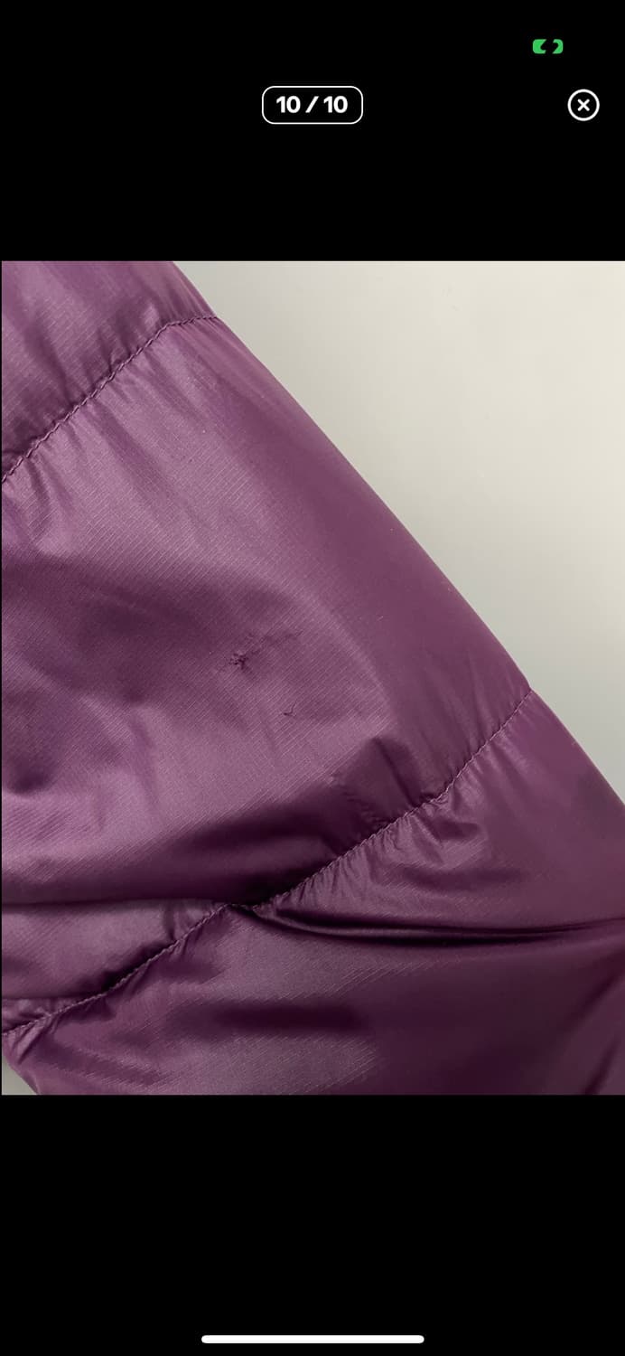 노스페이스 700 구형 눕시 퍼플 구스패딩 A3315 상품이미지10