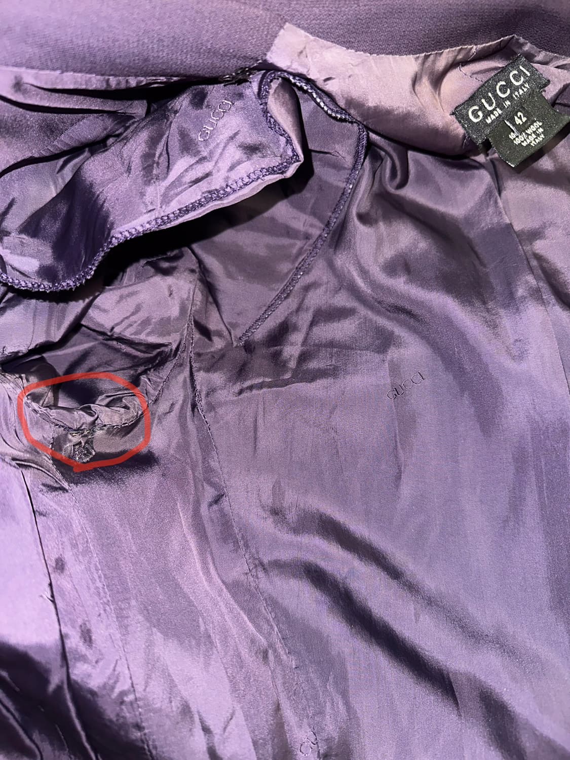 GUCCI by Tom Ford 파워 실루엣 테일러드 코트 상품이미지9