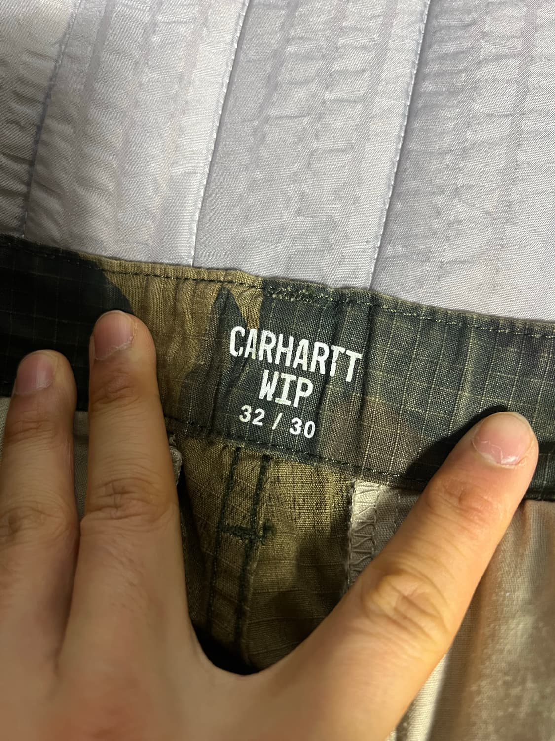 칼하트 WIP 레귤러 카고팬츠  32/30 상품이미지3