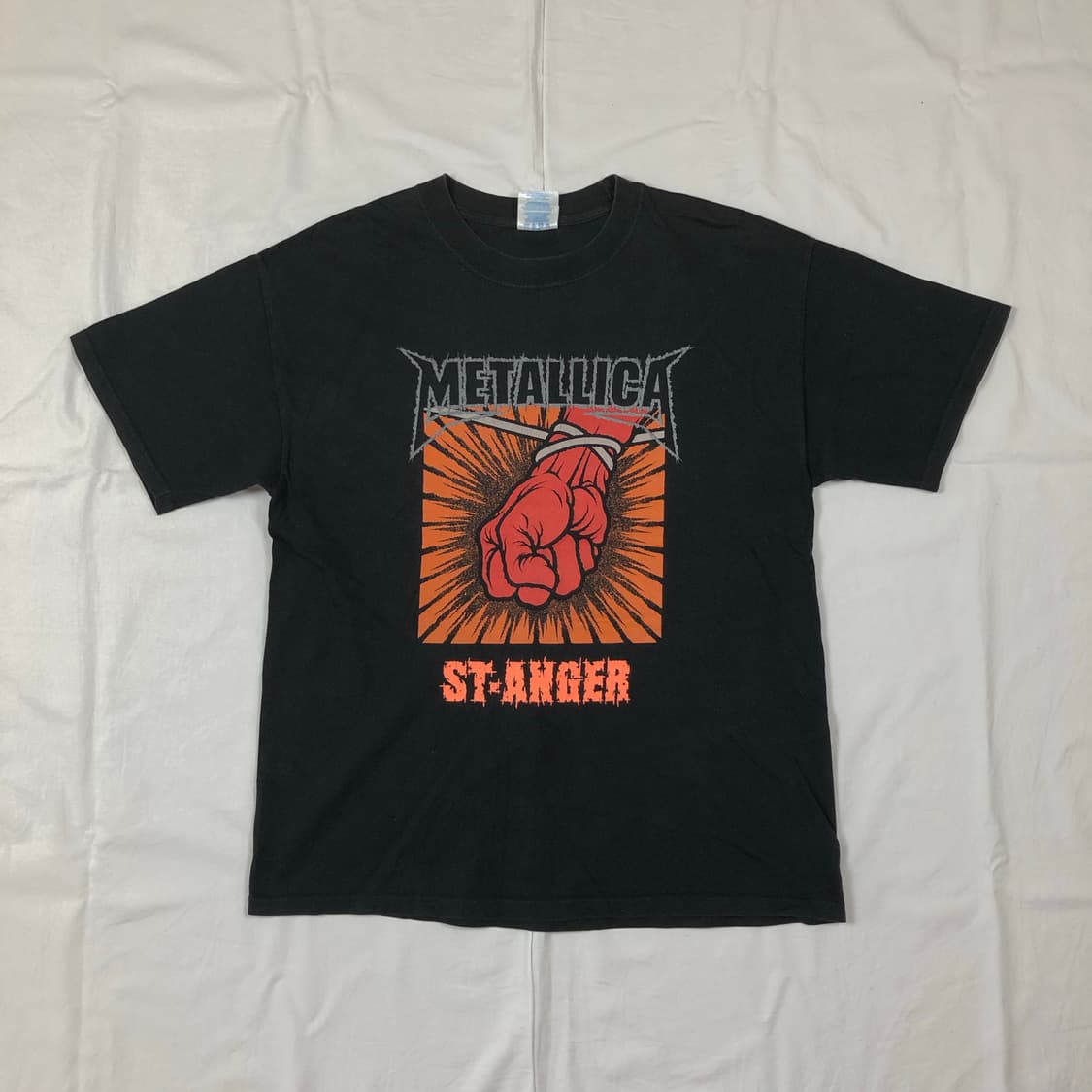 2003년도 메탈리카 st-anger 반팔티셔츠 상품이미지1