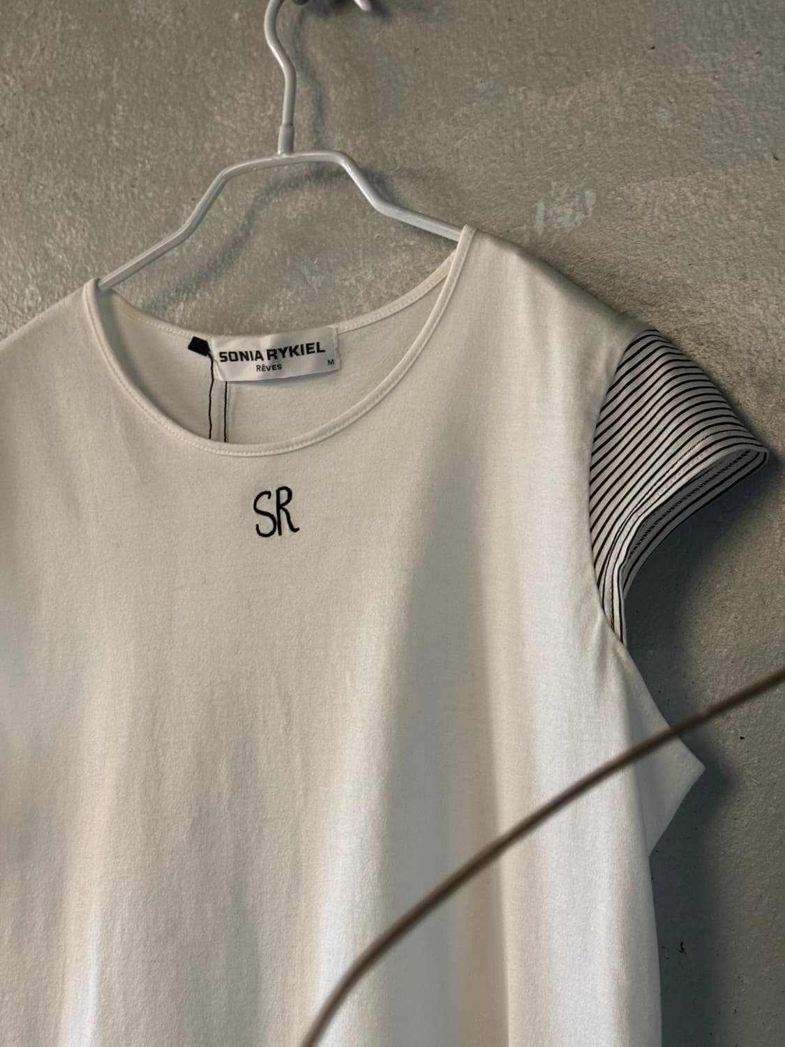 44-55 ) SONIA RYKIEL Embroidered Tee 상품이미지2