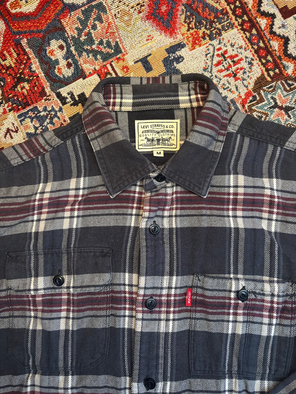 Levi’s 90s Classic two pocket check 상품이미지3