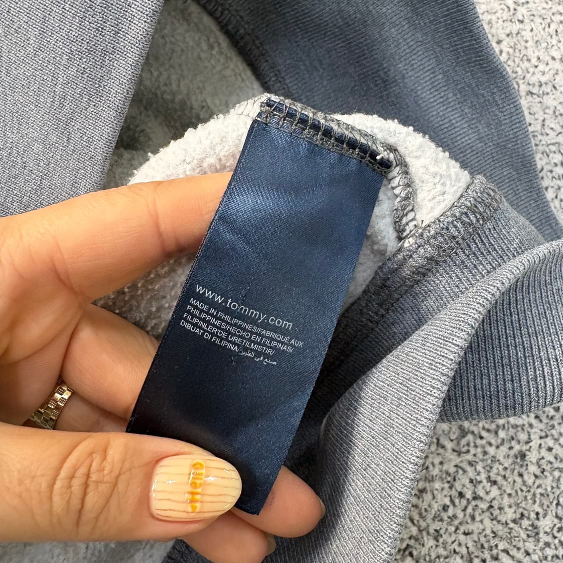 M 타미힐피거 남성 후드 집업 자켓 0331J 상품이미지4