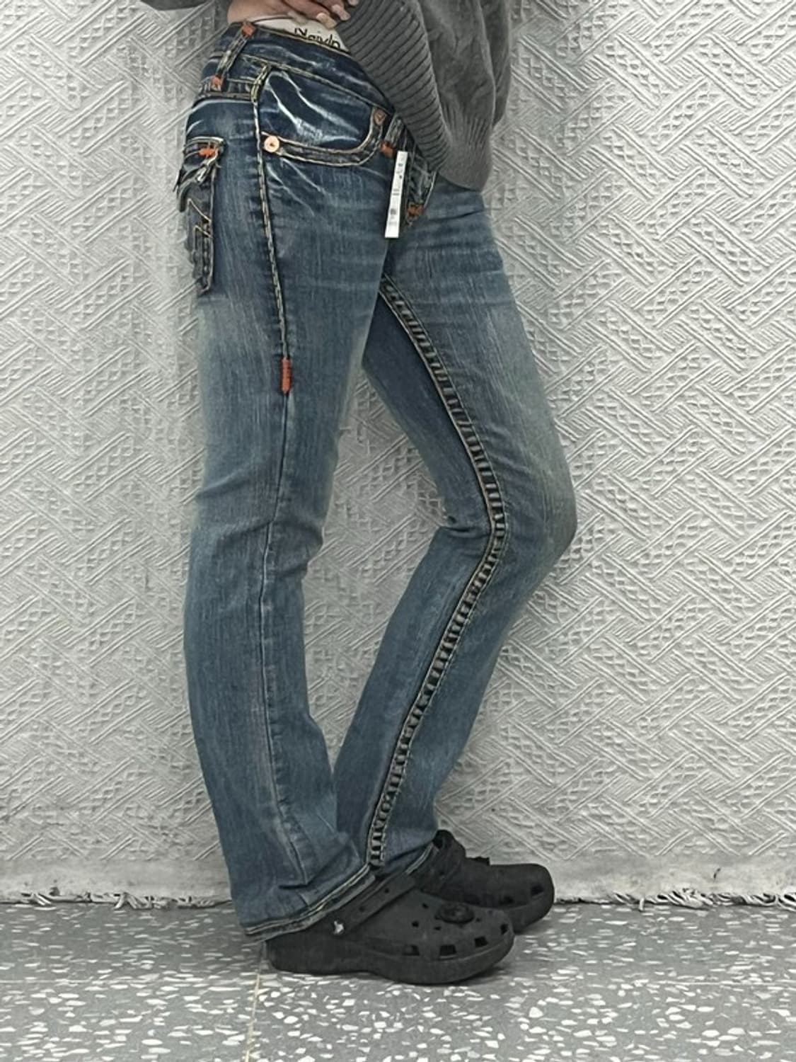 트루릴리젼 빌리빅티 스판 데님 청바지 27인치 C06435 상품이미지2