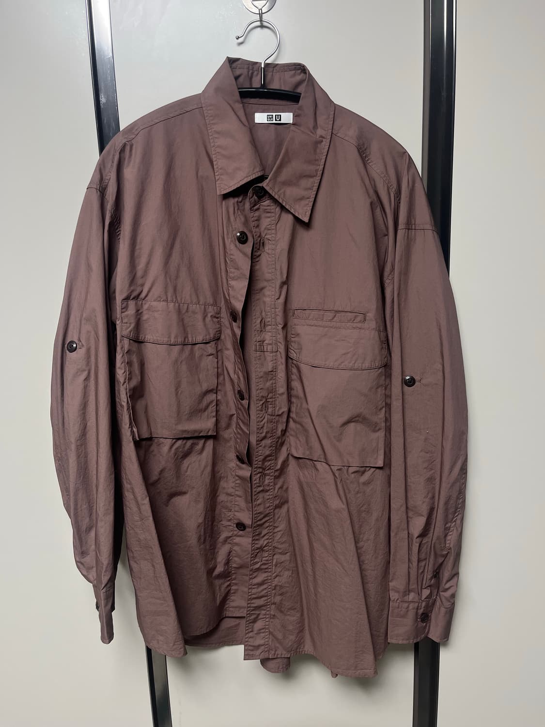 유니클로 U 유틸리티 오버셔츠 상품이미지1