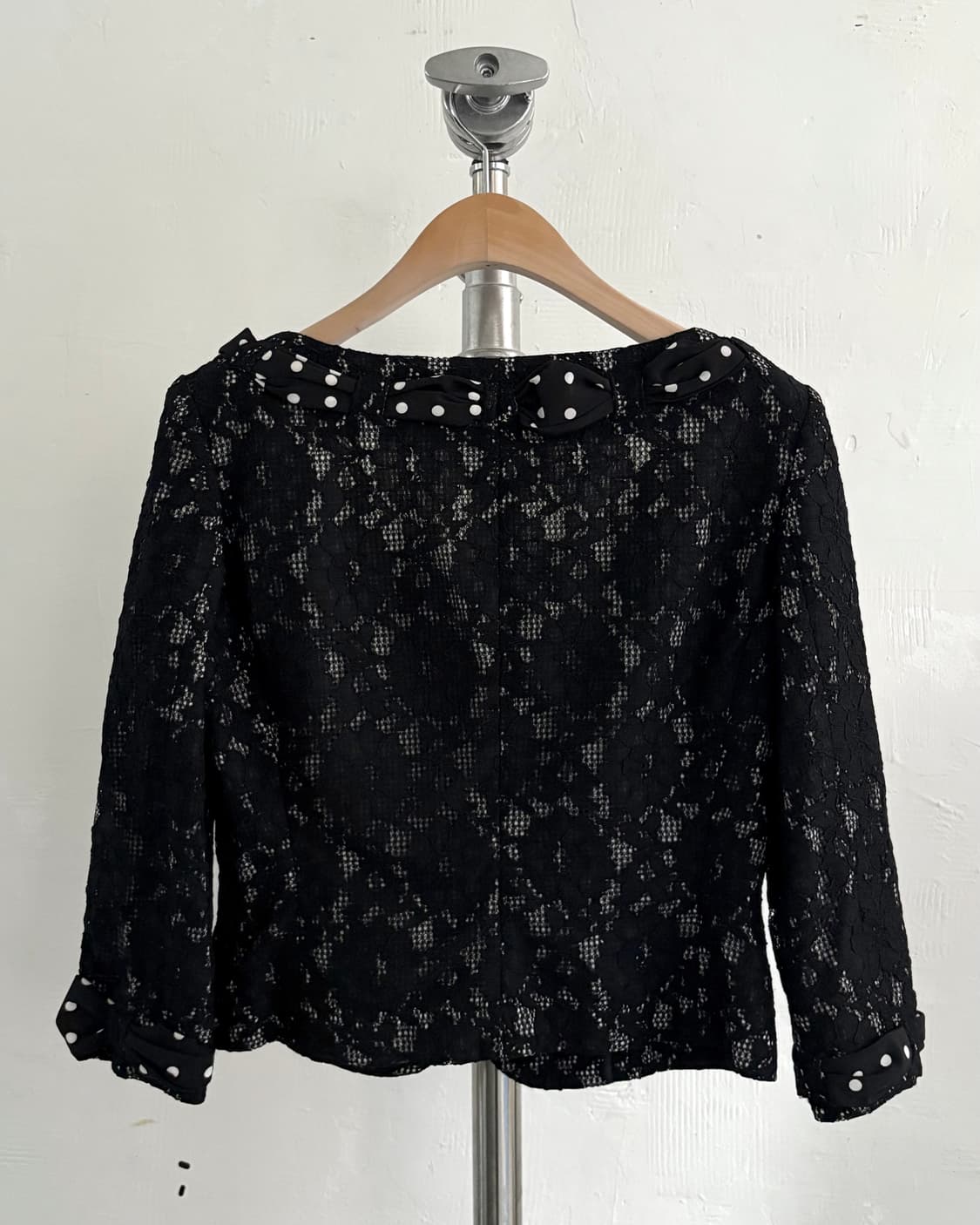 Moschino 모스키노 도트 레이스 숏 자켓 상품이미지7