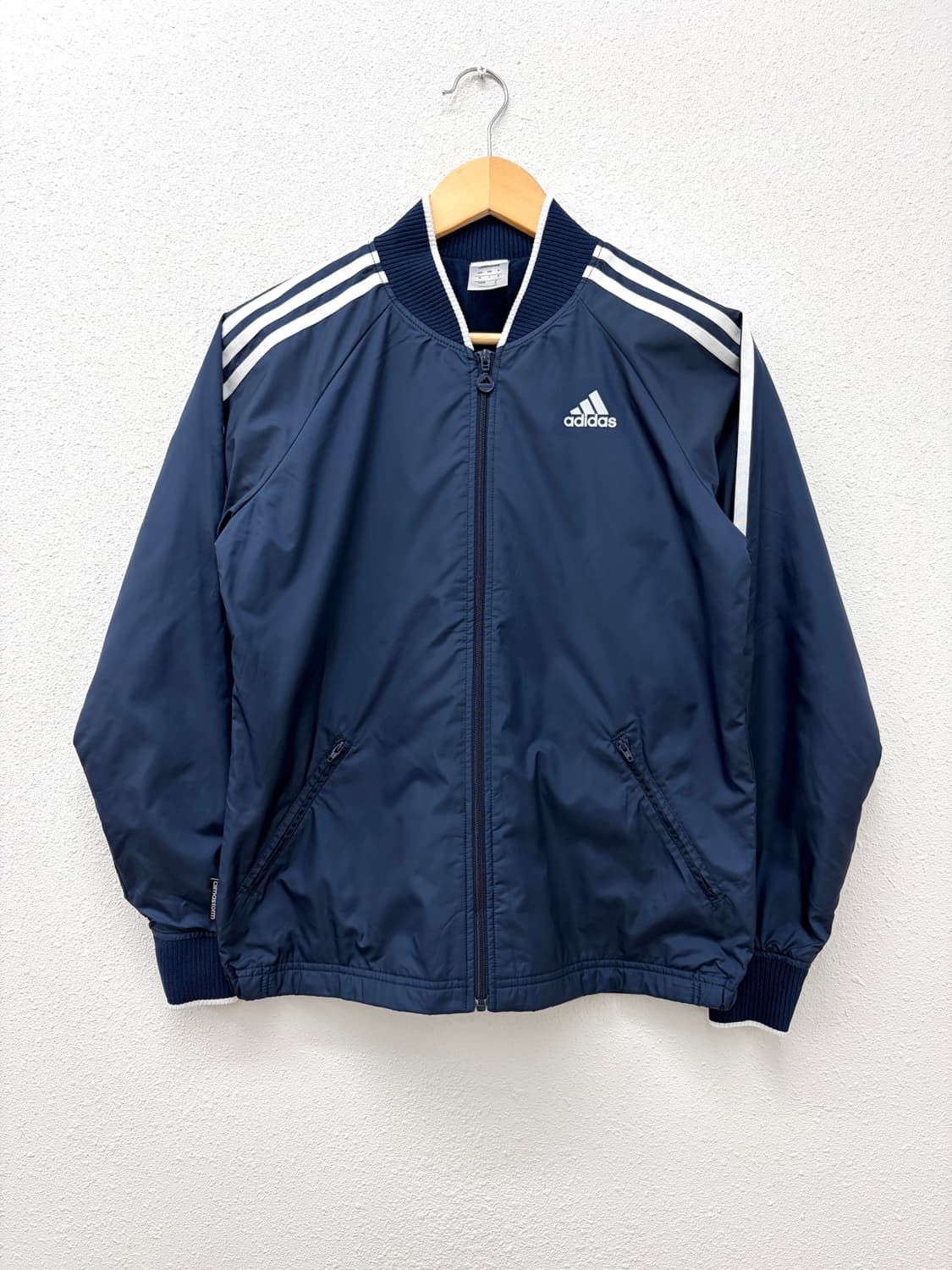 Y2K adidas 네이비 삼선 트랙 셋업 상품이미지2