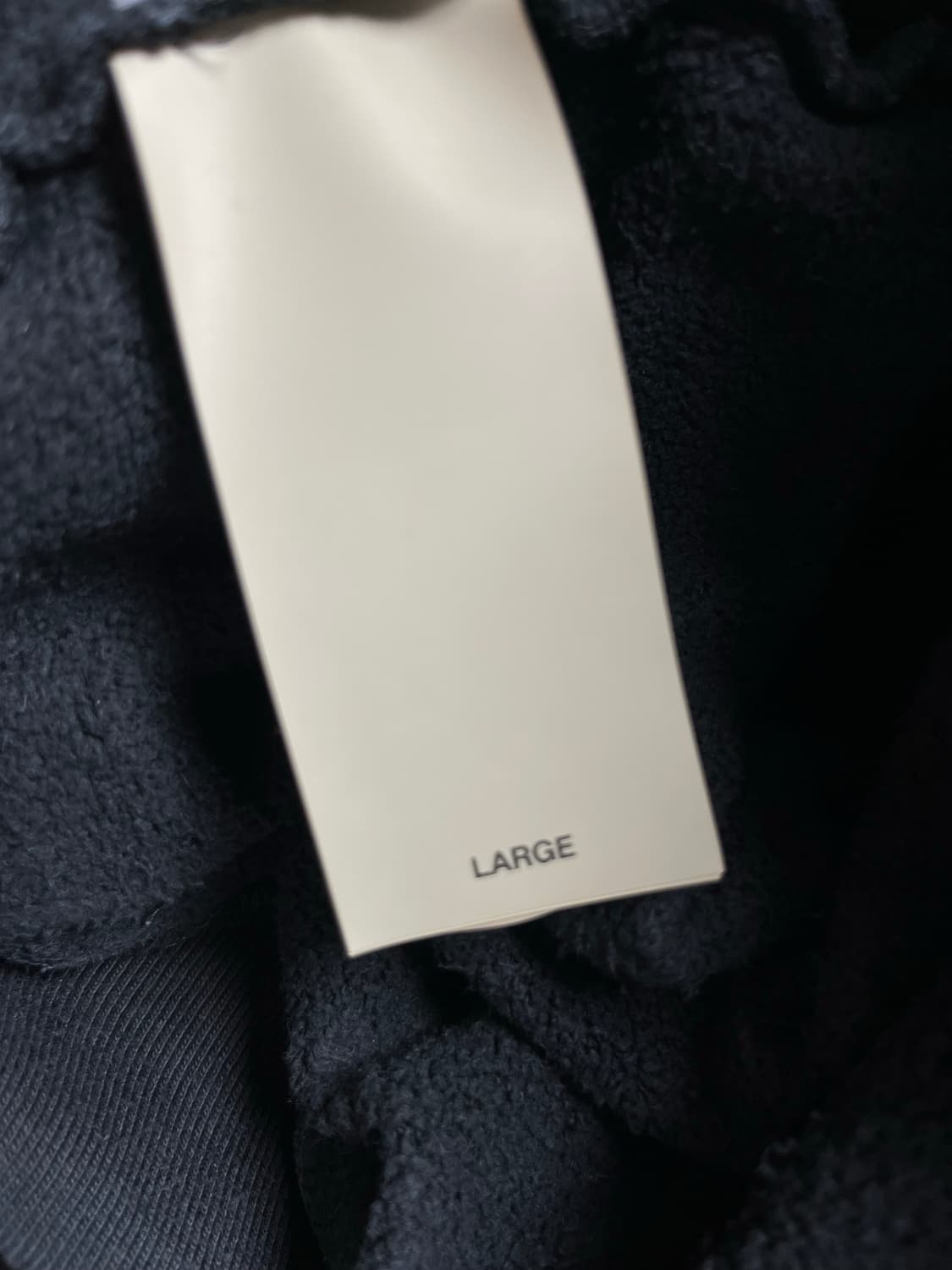 피어오브갓 8th 풀집업 후드 빈티지 블랙L 정품 상품이미지6