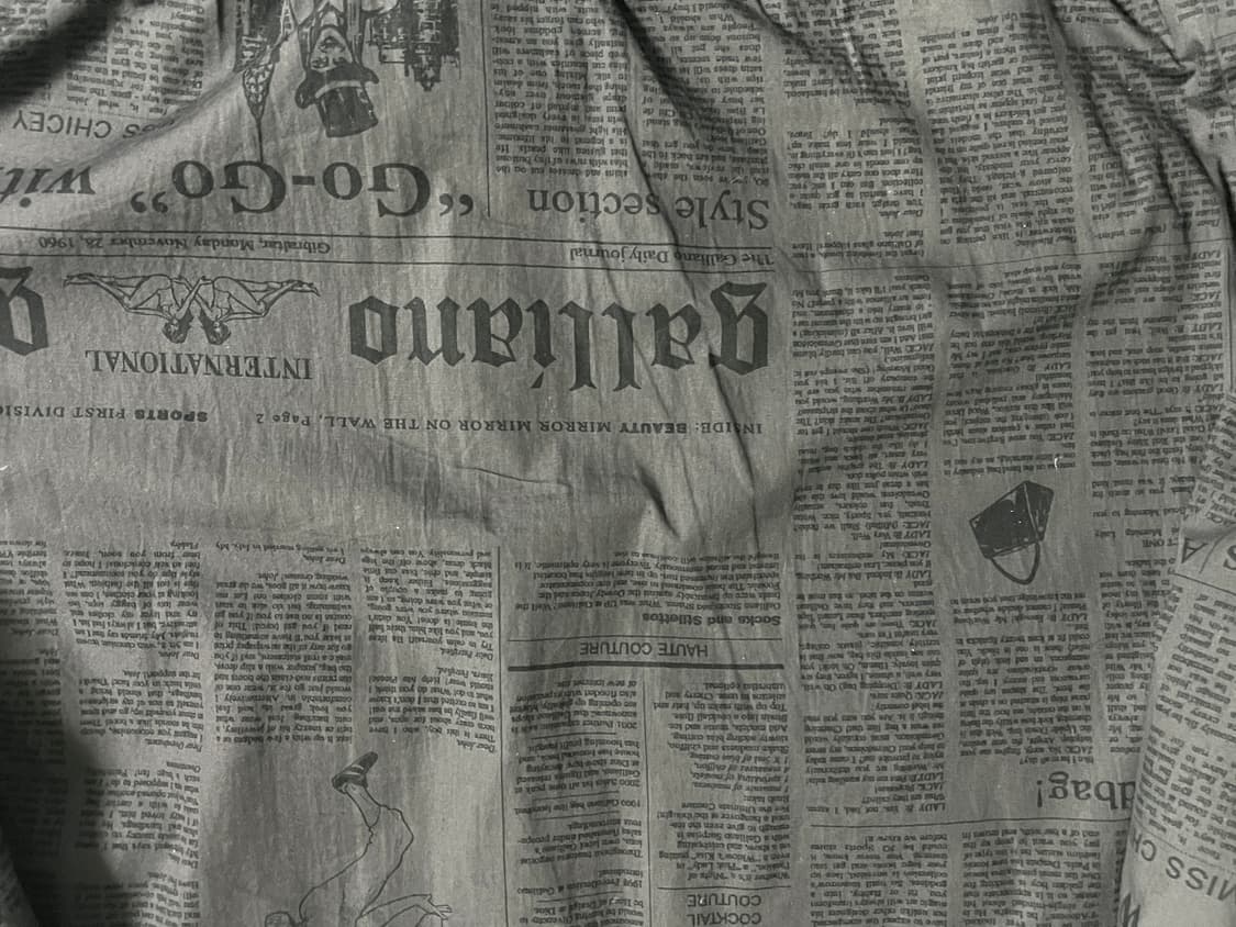 John Galliano(존 갈리아노) 브라운 양가죽자켓 46사이즈 상품이미지2