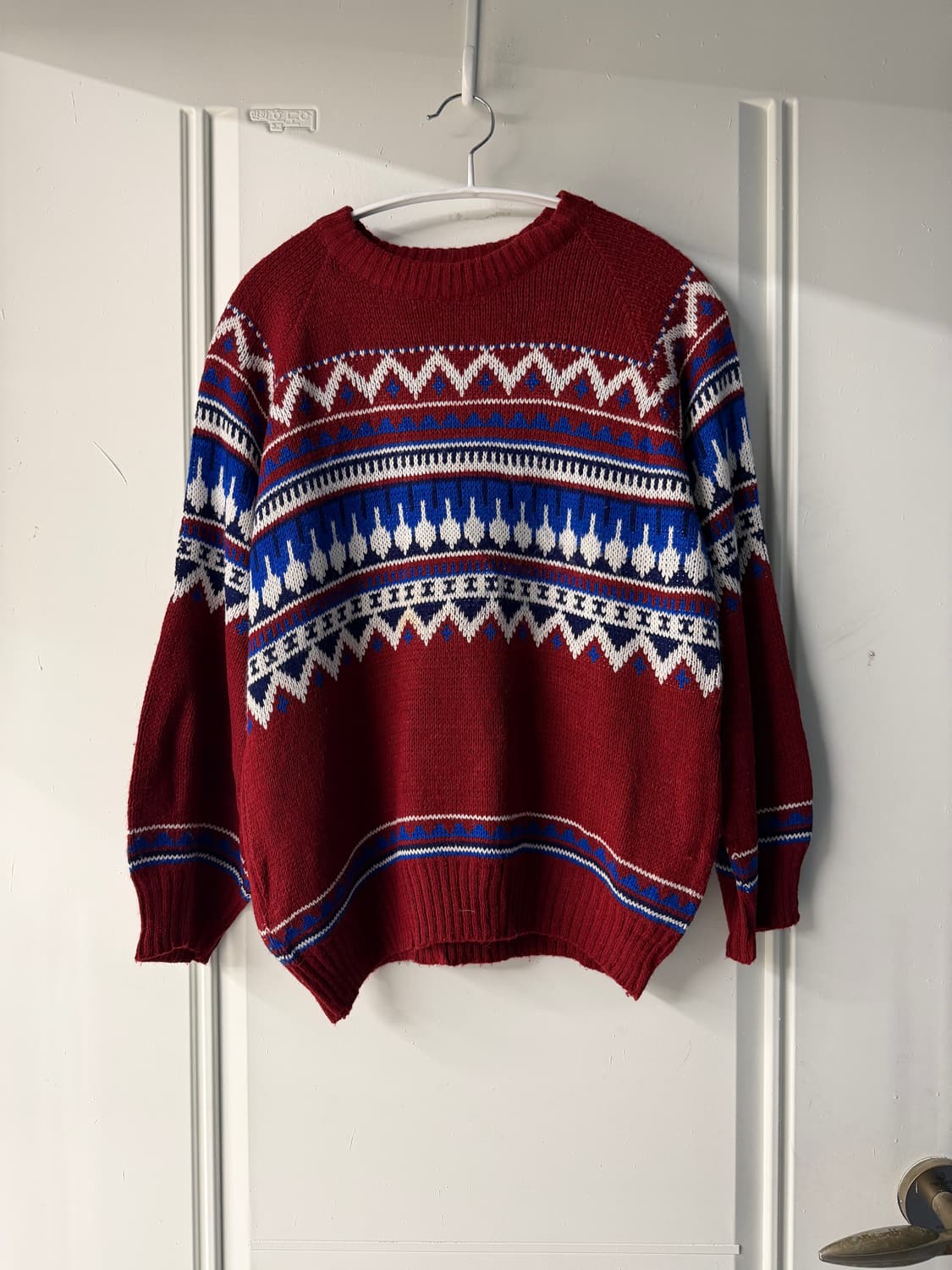 빈티지 스웨터 노르딕패턴 스웨터 니트 상품이미지3