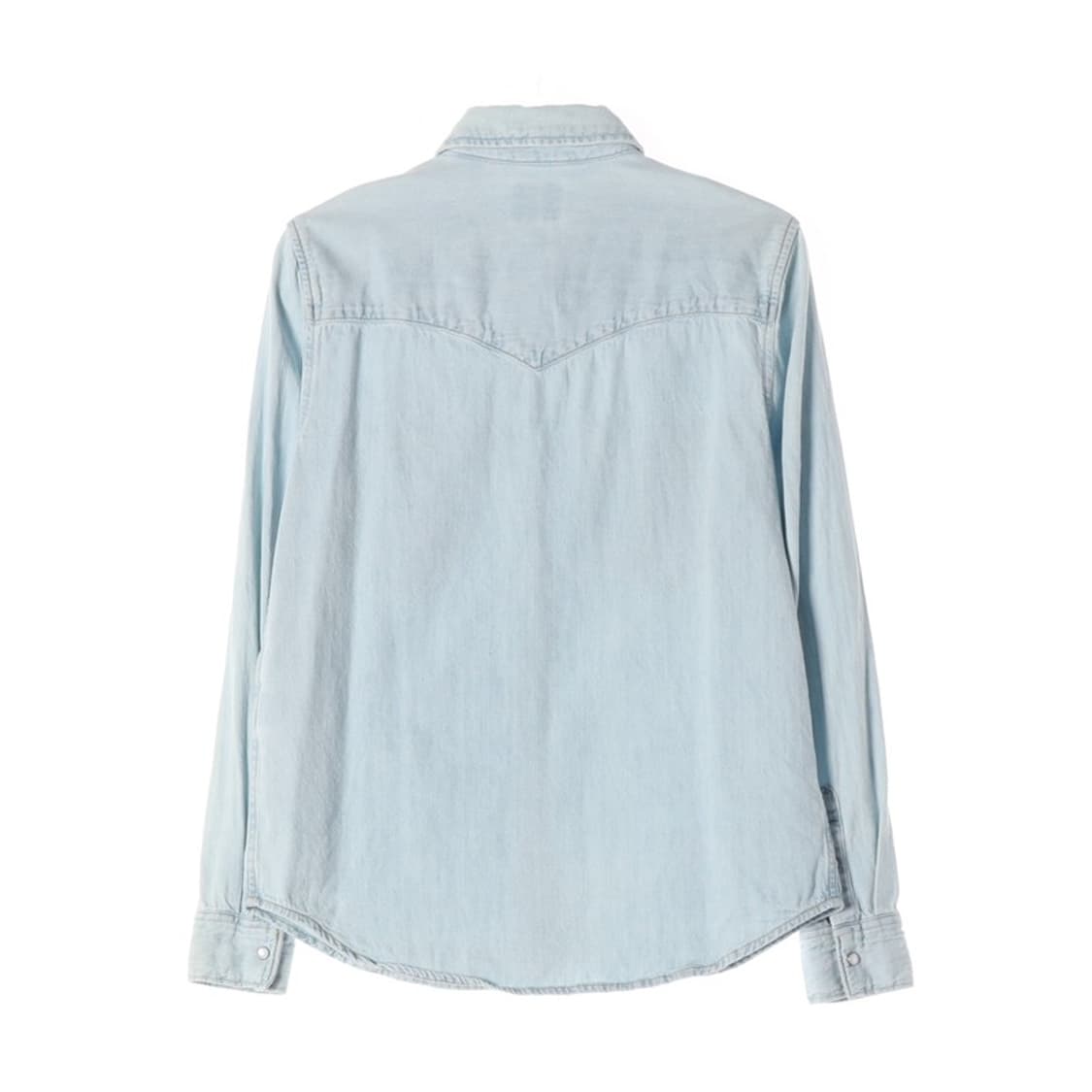 리바이스 연청 웨스턴 데님 셔츠 XS 상품이미지2