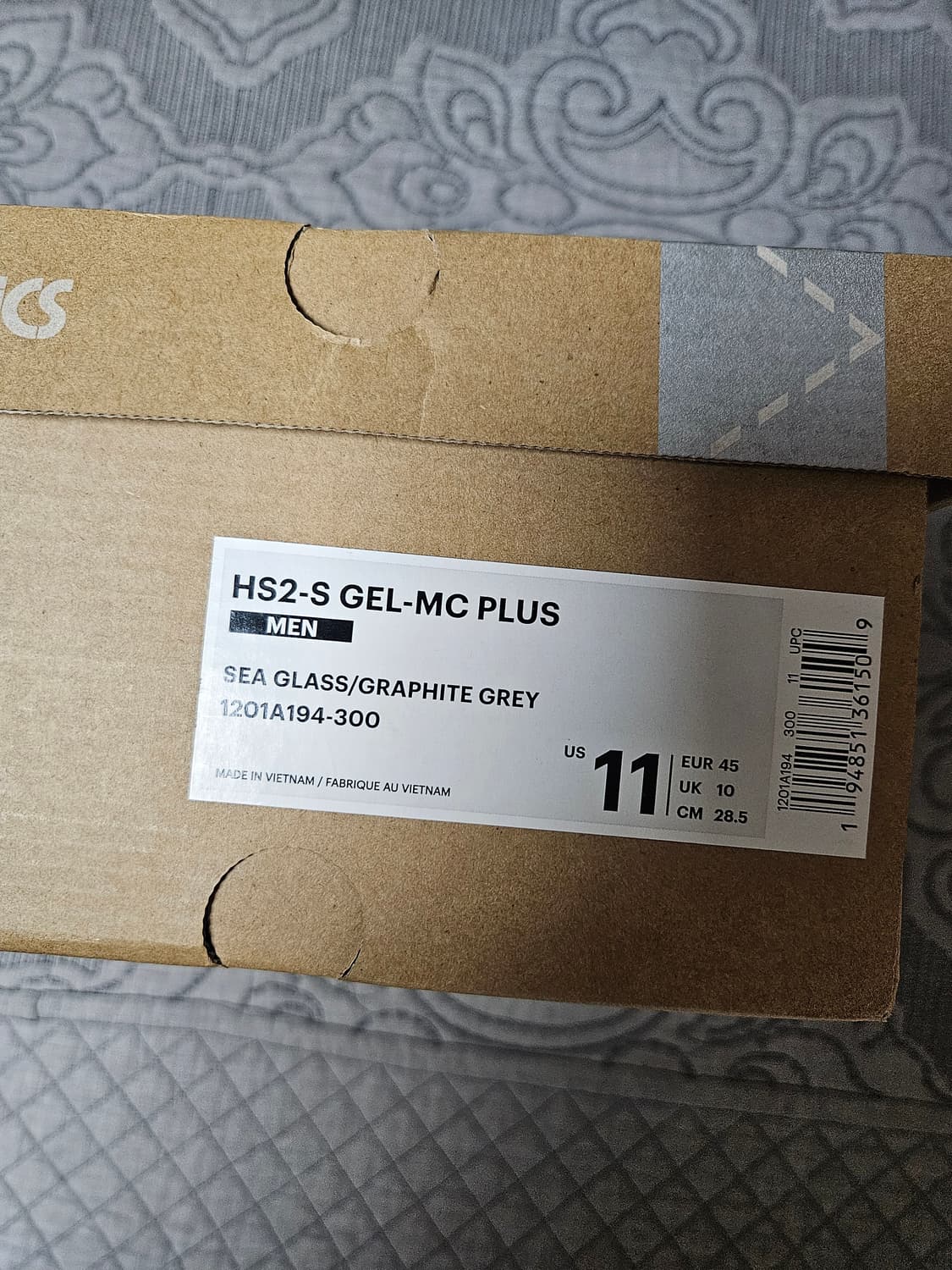 [285] 아식스 HS2-S 젤-MC 플러스 씨 글래스 그래파이트 그레이 상품이미지8