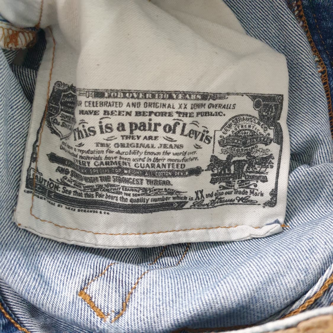 LEVI'S 501 데님 팬츠 상품이미지7