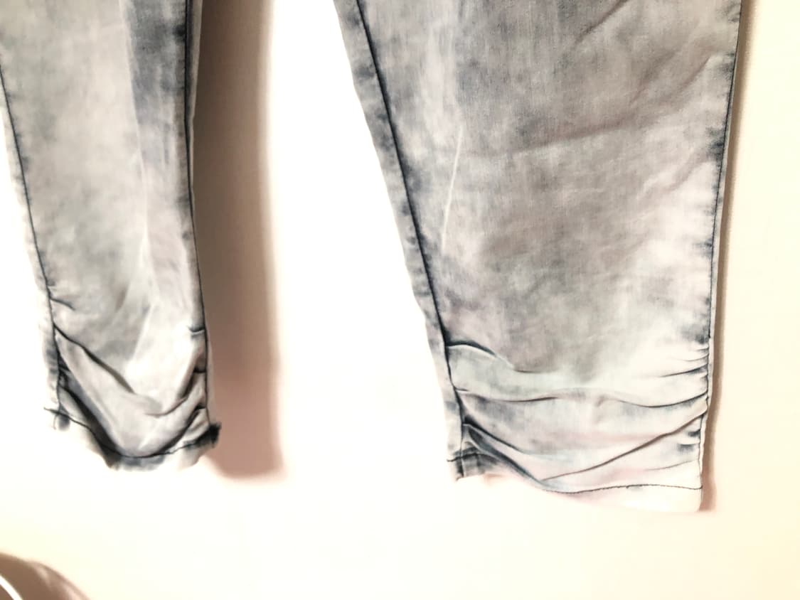 Grey Y2K Beaded Jeans 상품이미지4