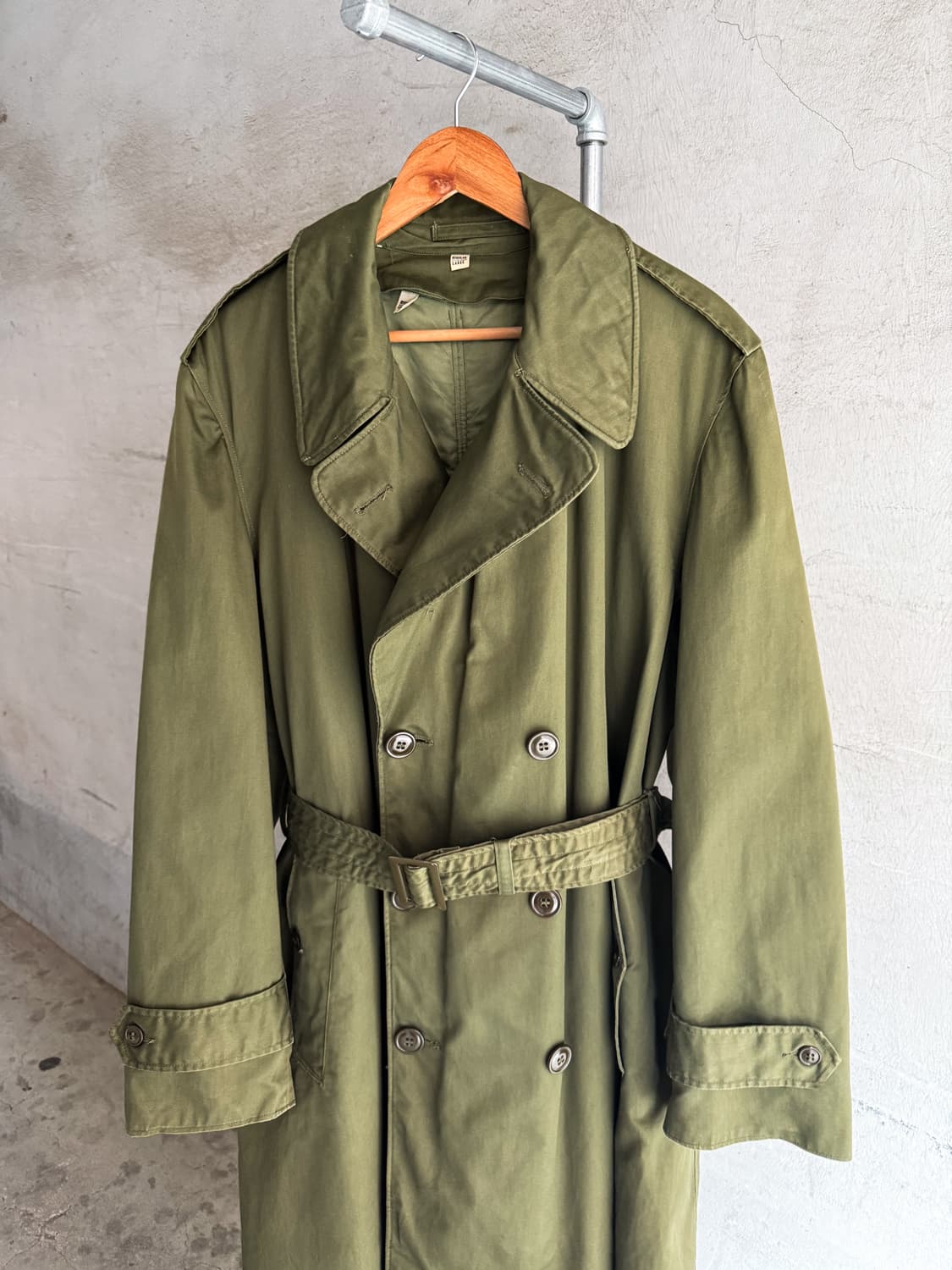50s U.S Army OG-107 Officer Overcoat 상품이미지3