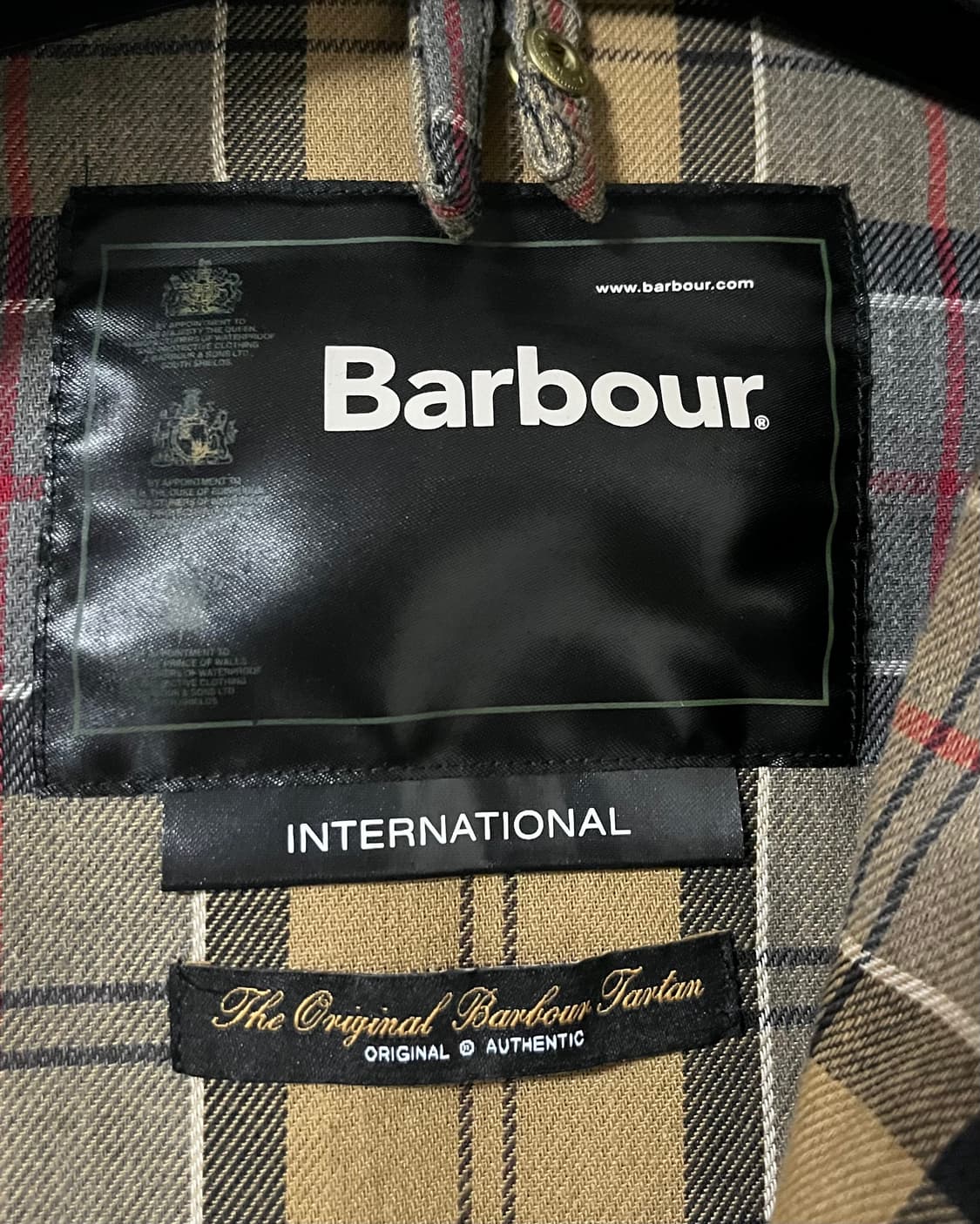 바버 인터네셔널 벨티드 왁스 자켓 상품이미지7