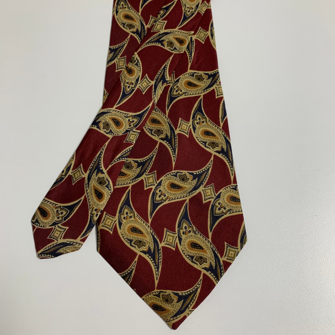 랑방(LANVIN) 기하학적패턴 클래식 명품넥타이 100실크 A+ 상품이미지4