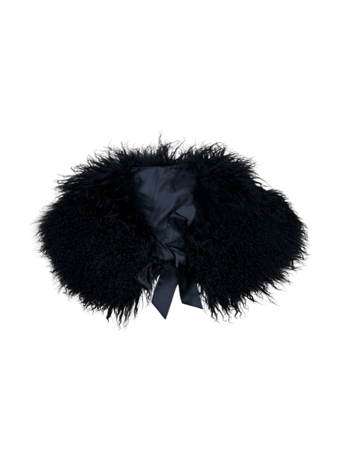 fur neck cape 상품이미지1