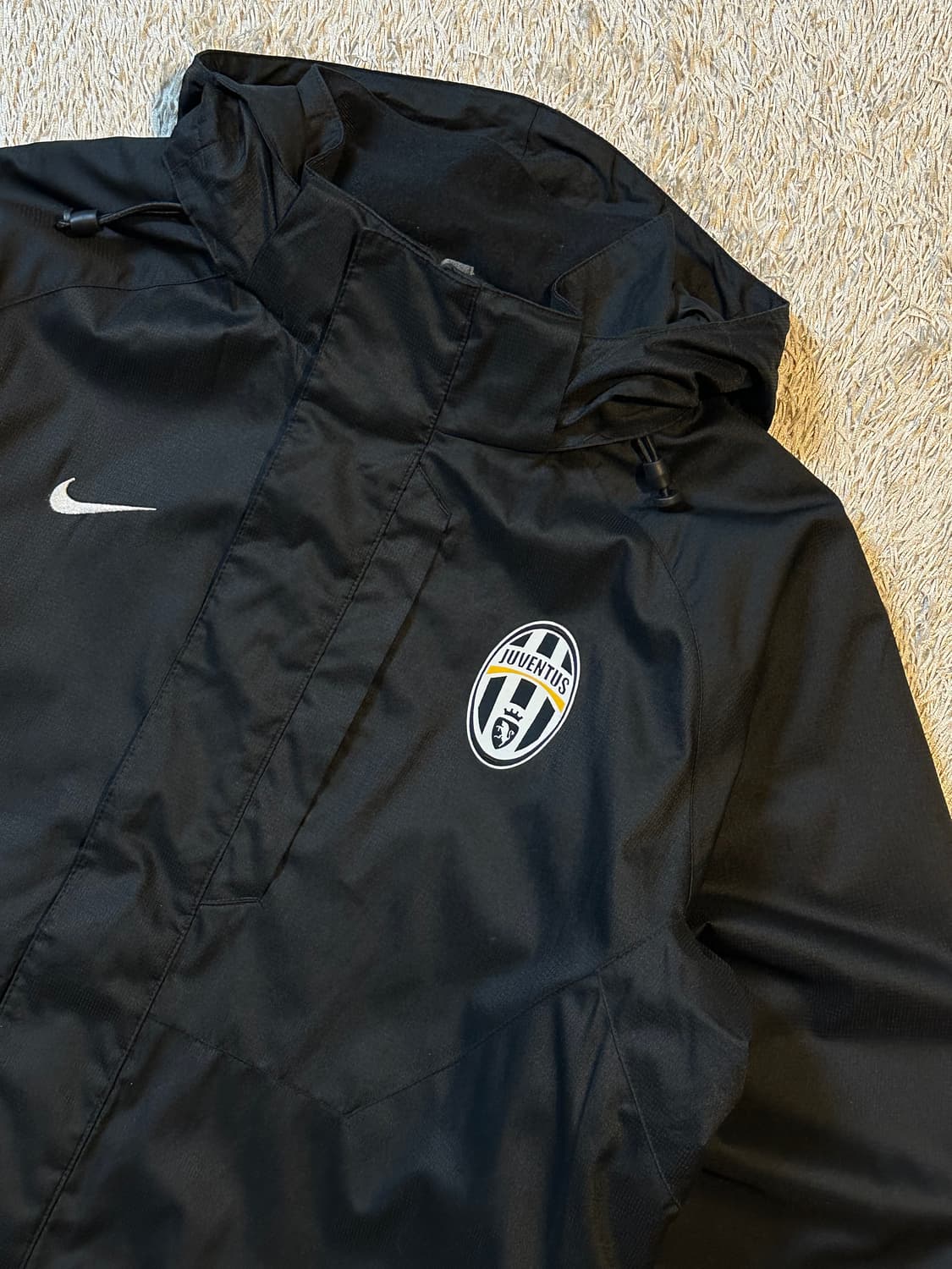 00's 나이키 유벤투스 점퍼형 바람막이 자켓 블랙 상품이미지2