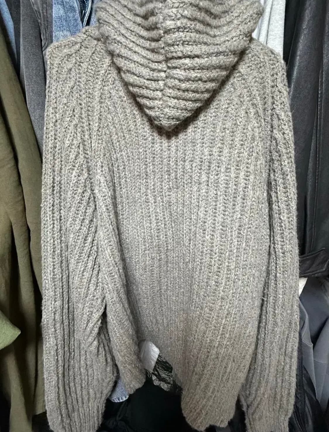 덴버 울 후드 니트  상품이미지2