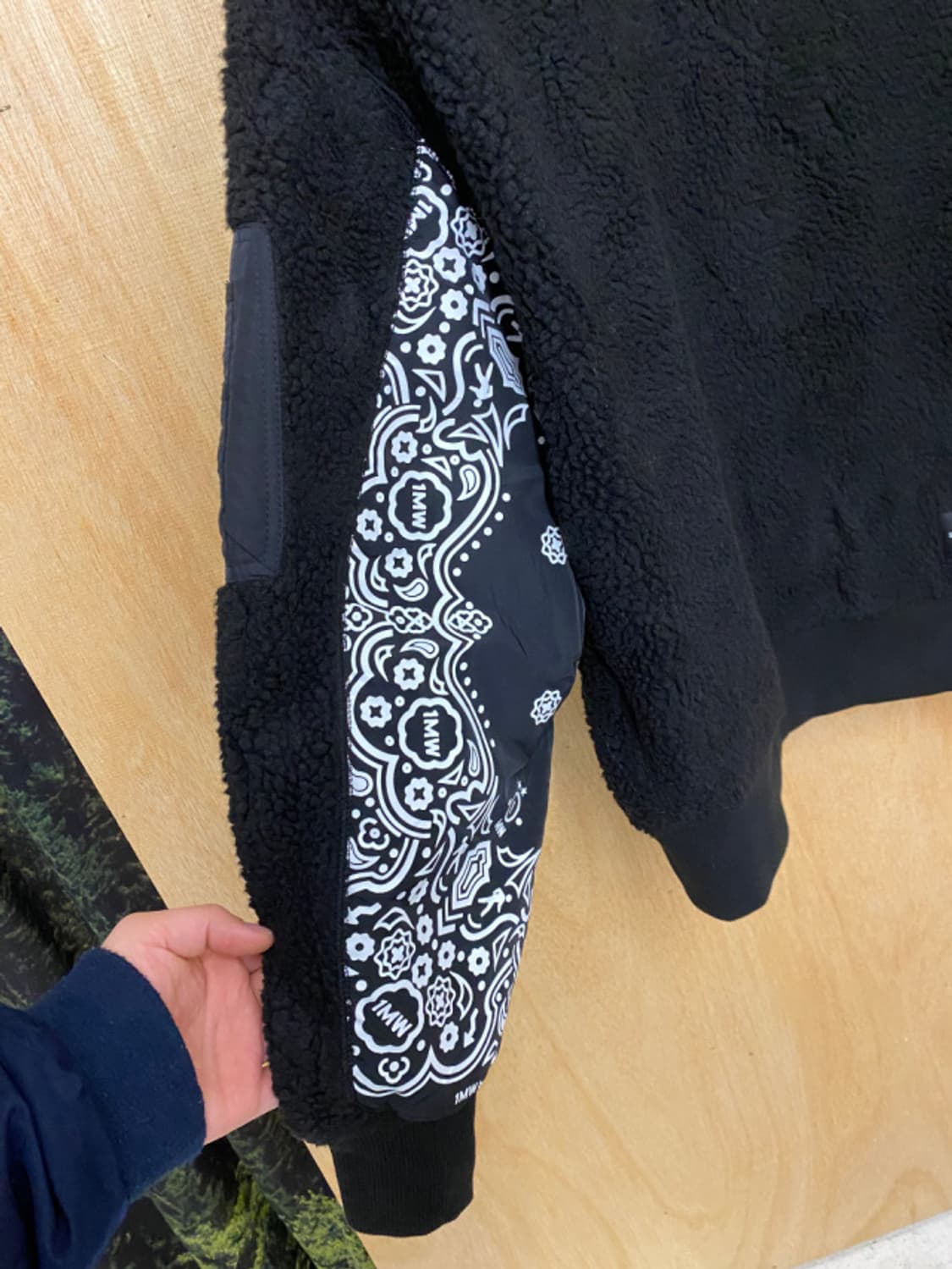 SOPHNET x GU fleece jacket 소프넷 지유 상품이미지9