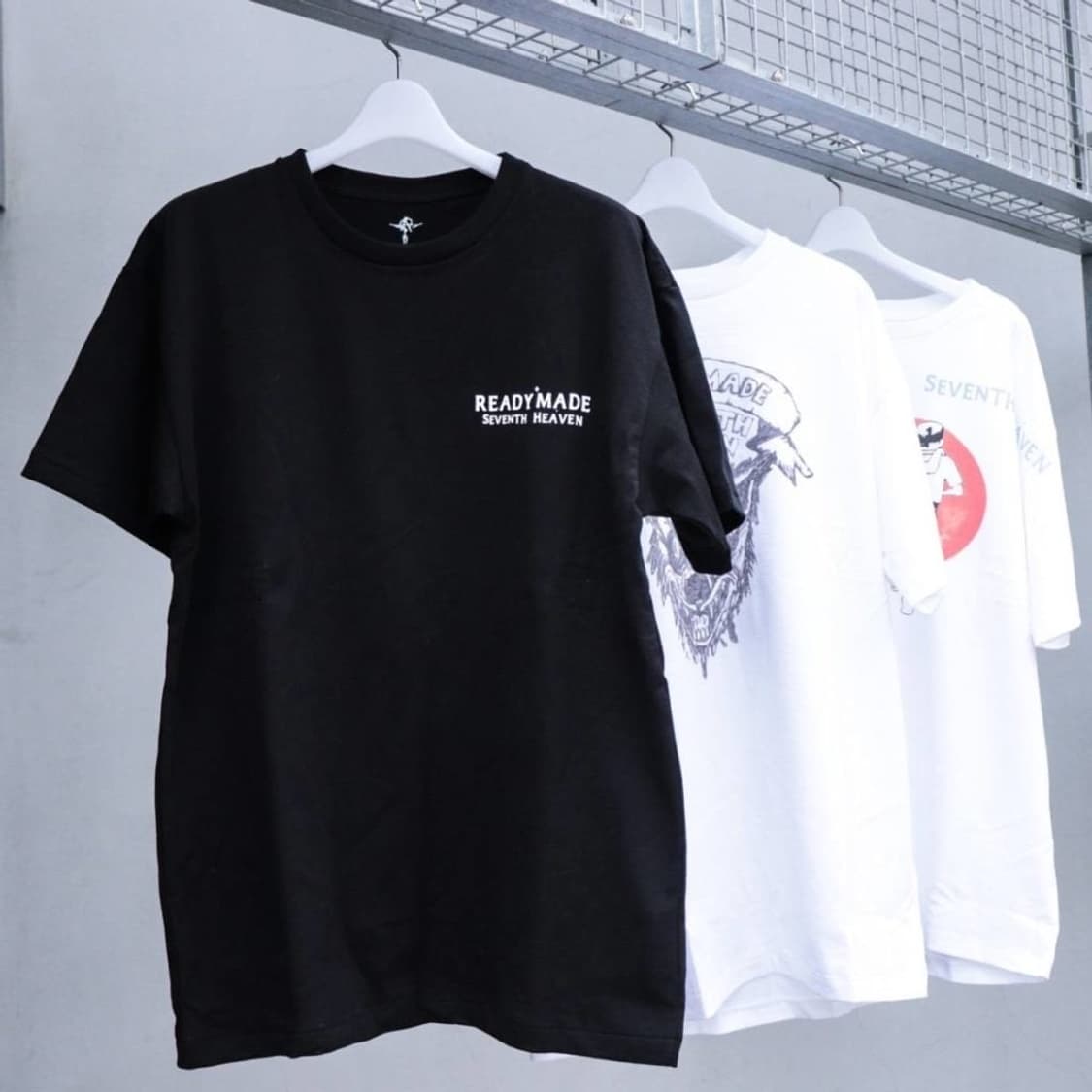 레디메이드 x SEVENTH HEAVEN 로고 티셔츠  상품이미지1