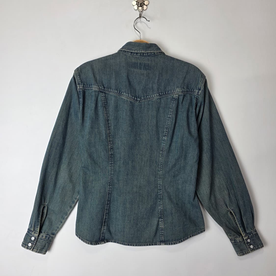  wrangler 데님 남방 상품이미지7