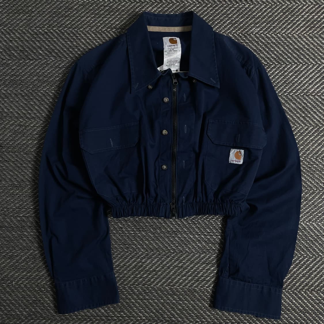 칼하트 리메이크 크롭 투웨이 셔츠 자켓y 3532 상품이미지2