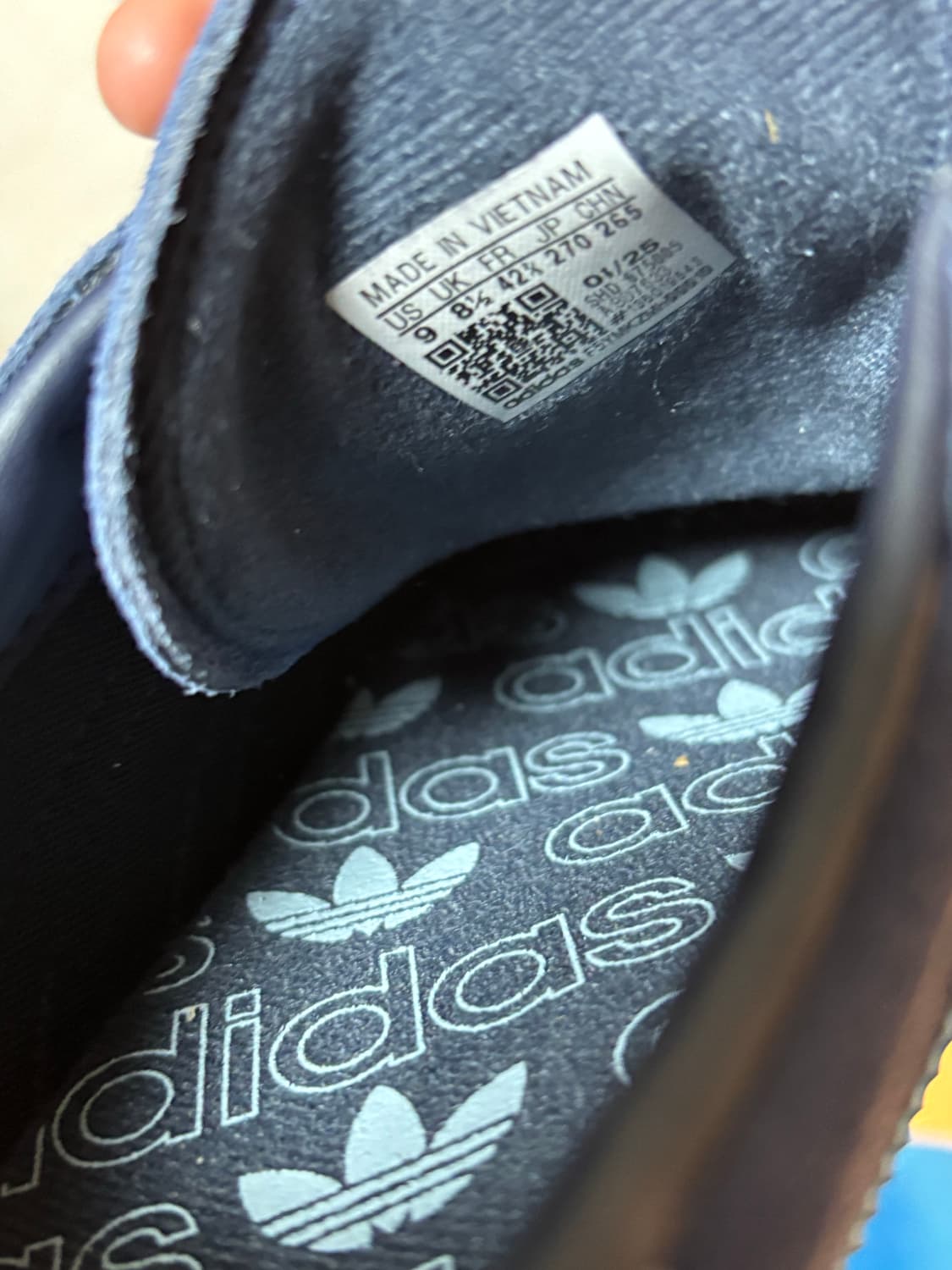 아디다스 스페지알 네이비 270(새상품) 상품이미지3