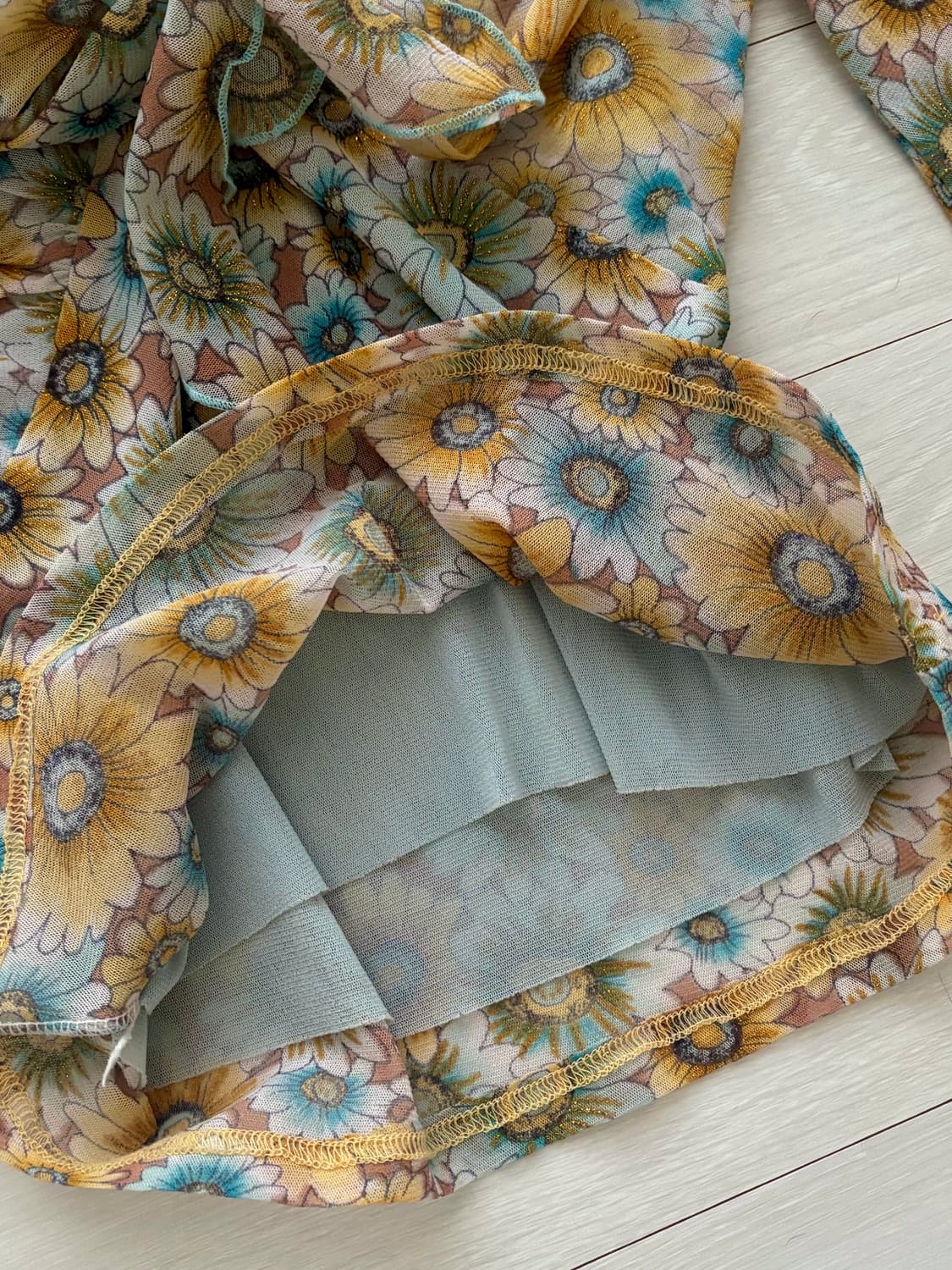 오리엔탈 글리터 블라우스 상품이미지4