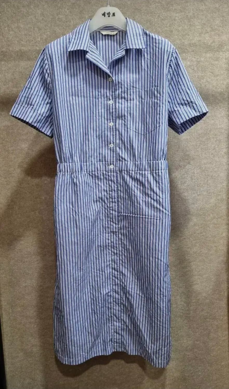 여성 95 헤지스 허리 밴딩 원피스 상품이미지5