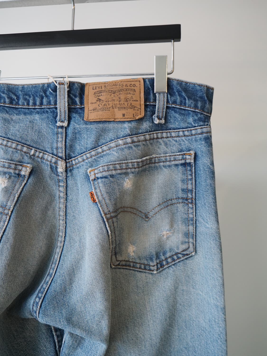 1980's Levi's 20505-0217 orange tab 상품이미지5
