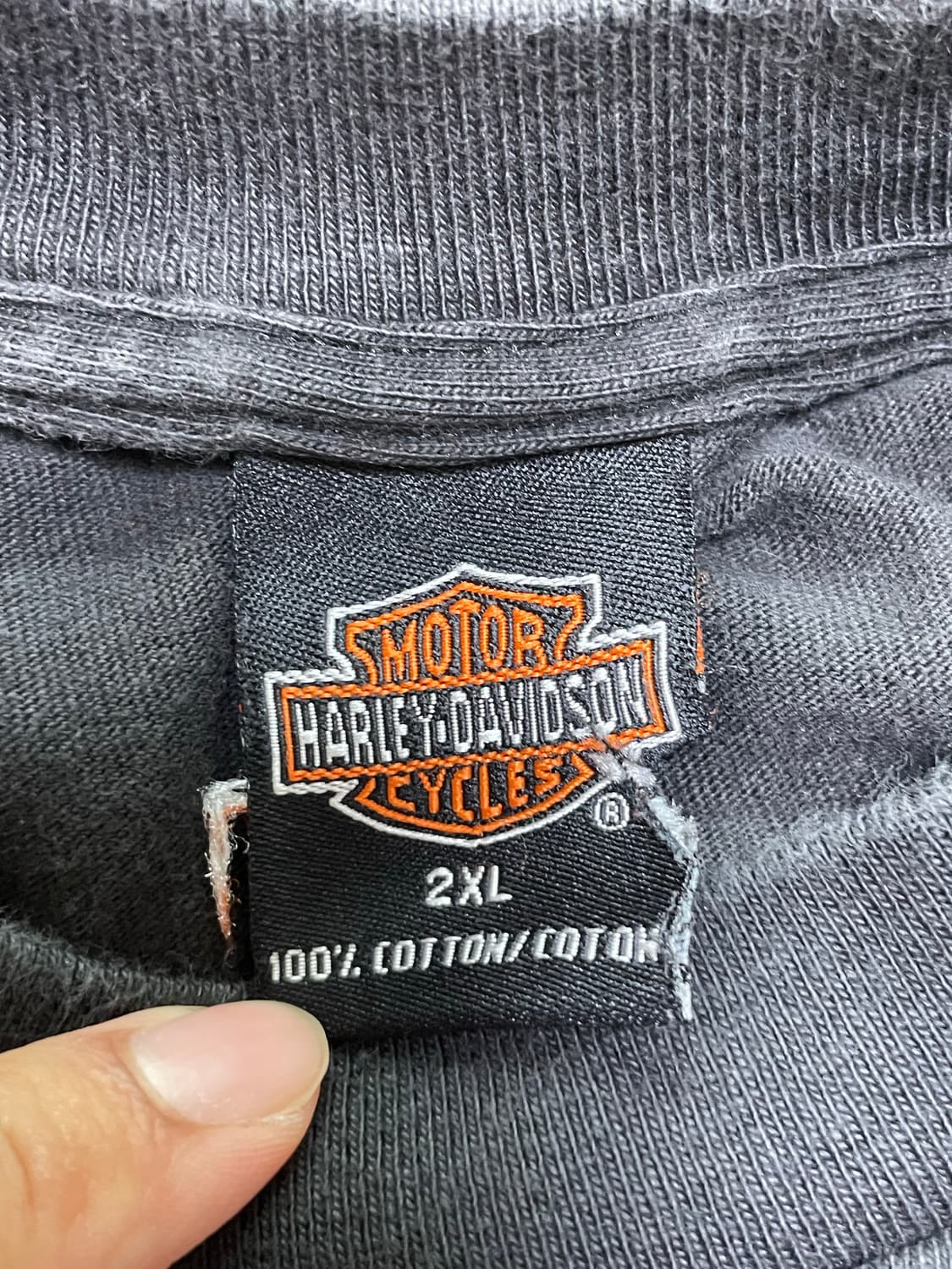 90s harley flame tee 할리 플레임 티셔츠 상품이미지4