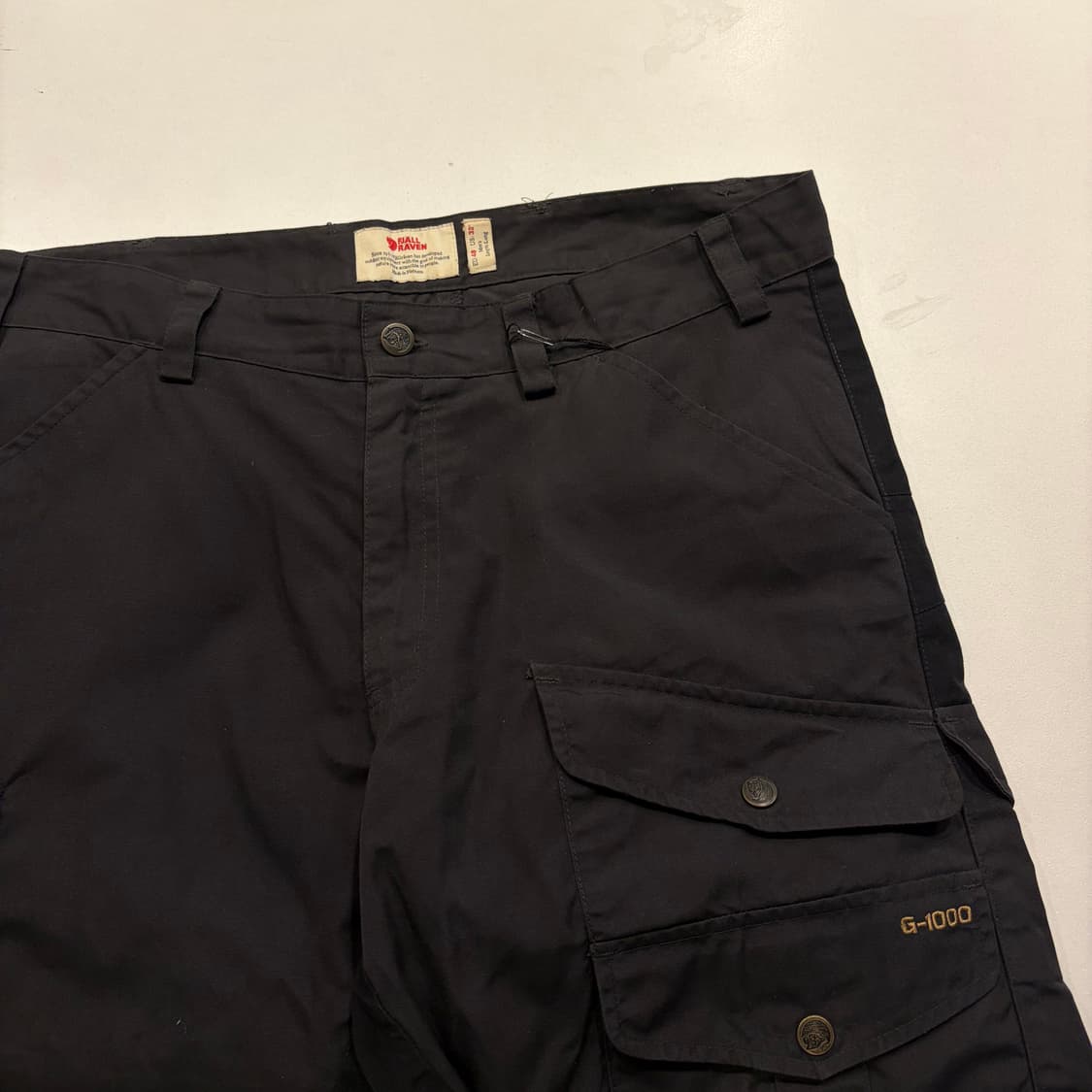 [32] 피엘라벤 G-1000 블랙 카고 바지 팬츠 C458 상품이미지3