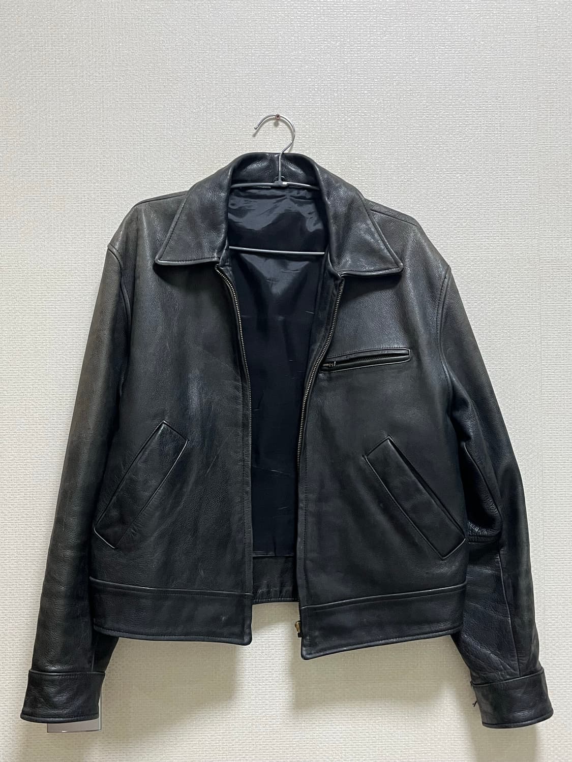 빈티지 폴 스미스 가죽 자켓 상품이미지1