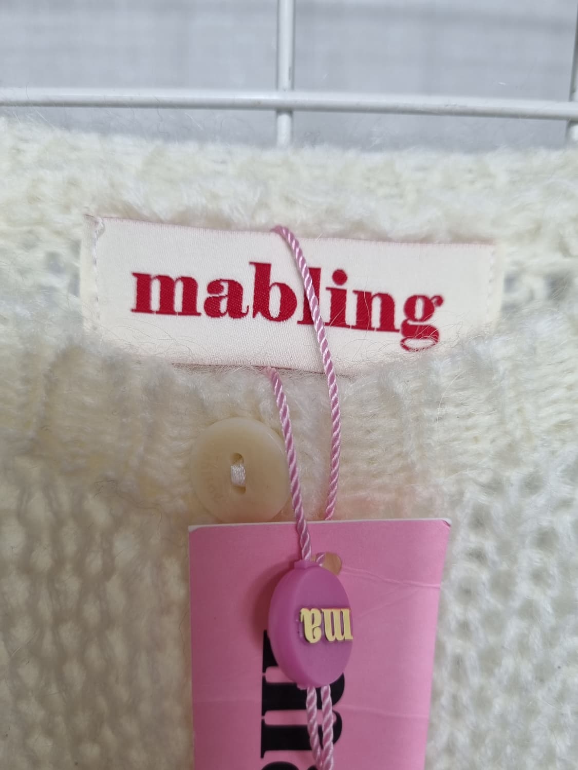 (새상품) 마블링 니트가디건 상품이미지5