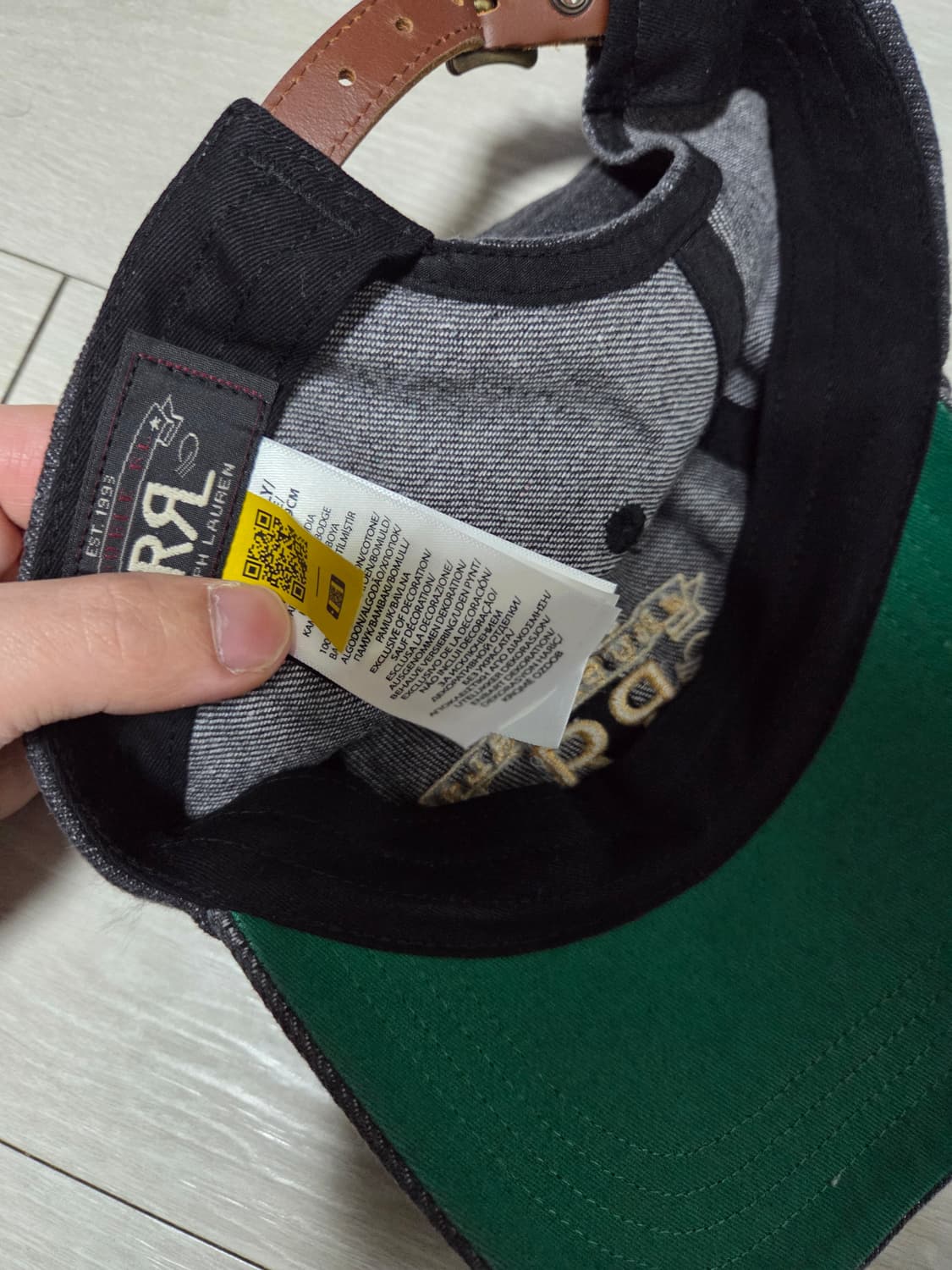 rrl 렌치로고 볼캡 상품이미지2