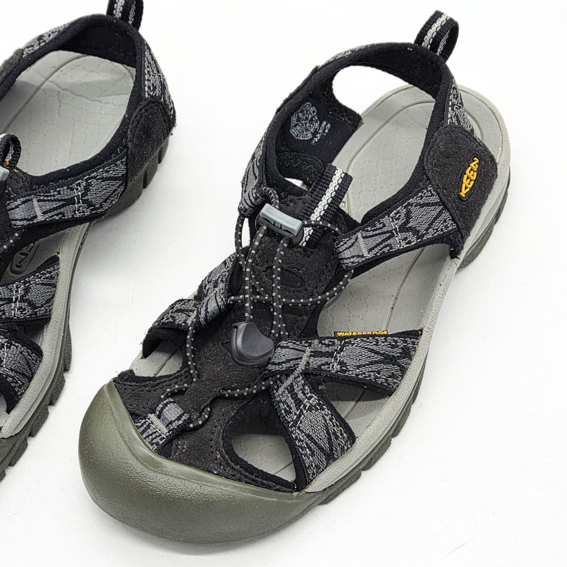  KEEN 우먼스 뉴포트 H2 샌들 검/회 (250)  상품이미지4