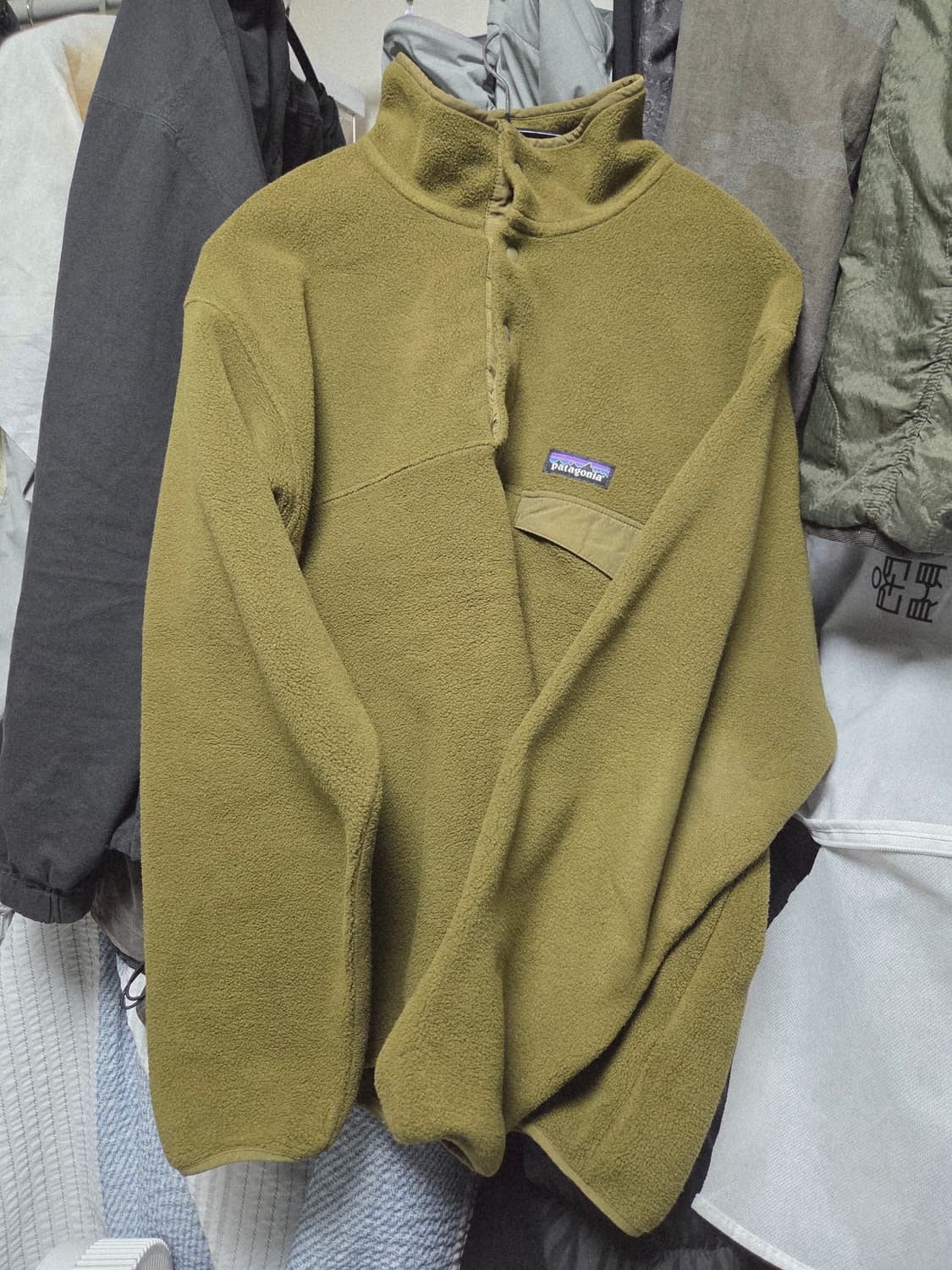 파타고니아 신칠라 헤비 올리브 카키 M 상품이미지1