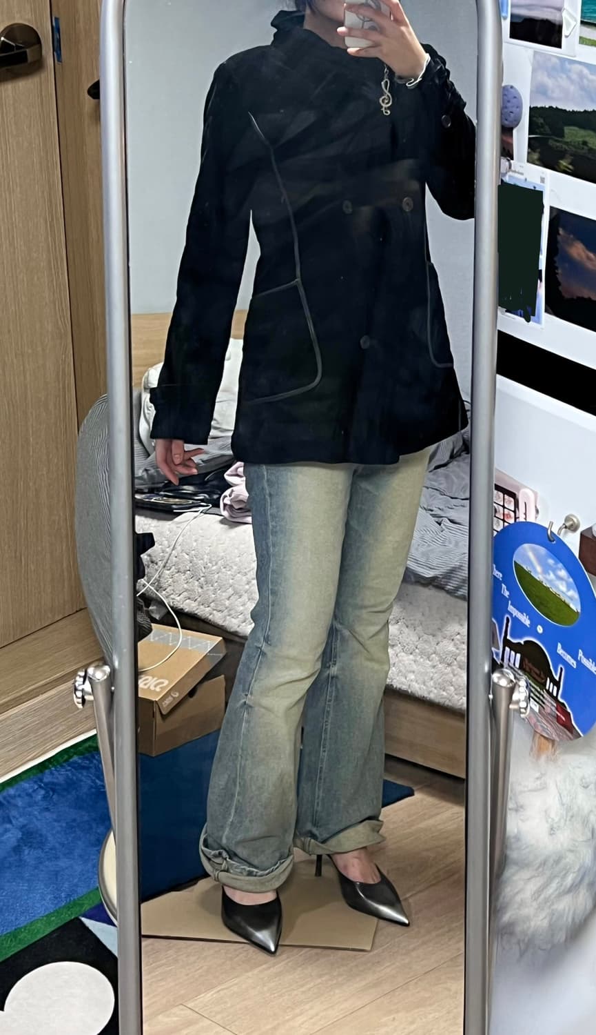 미샤 MICHHA 벨벳 자켓 상품이미지6